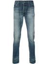 John Elliott The Cast 2 Jeans In Blue Denim In Blue