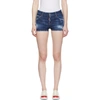 DSQUARED2 Blue Cool Girl Denim Shorts,S72MU0254 S30342