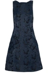 ANTONIO BERARDI WOMAN SATEEN-JACQUARD DRESS NAVY,US 7789028784937356