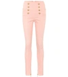 BALMAIN HIGH-WAISTED SKINNY JEANS