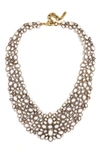 Baublebar Kew Collar Statement Necklace, 16 In Pearl/ Gold