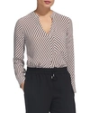 WHISTLES CONTRAST STRIPE TOP,27356