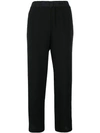 SHIRTAPORTER SHIRTAPORTER FLARED TAILORED TROUSERS - BLACK,TR148112727775
