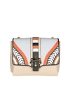 PAULA CADEMARTORI ALICE SHOULDER BAG IN MULTICOLOR LEATHER,10524615