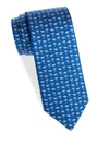 FERRAGAMO Printed Silk Tie,0400097344451