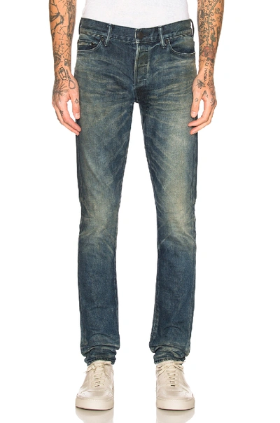 John Elliott The Cast 2 Jeans In Blue Denim