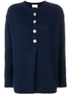 ALLUDE BUTTONED KNIT JUMPER,1826200012729387