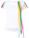 MIRA MIKATI wave ribbon scuba top,TP0112668768