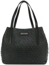 Jimmy Choo Small Sofia Star Studded Tote In Black