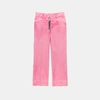 Coach Cropped Tailored Trousers In Light Fuschia