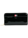 THOM BROWNE PATENT LEATHER WALLET,FAW012A0021612732743