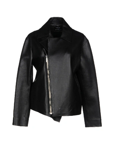 Anthony Vaccarello Jackets In Black