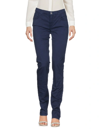 Trussardi Jeans Casual Pants In Dark Blue
