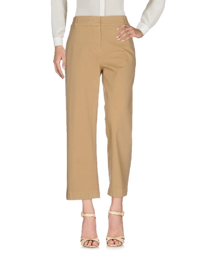 Weekend Max Mara Casual Trousers In Sand