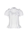 ALEXANDER MCQUEEN Solid color shirts & blouses,38698789OK 2