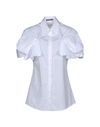 ALEXANDER MCQUEEN Solid color shirts & blouses,38723521GG 1