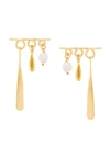 WOUTERS & HENDRIX WOUTERS & HENDRIX TECHNOFOSSILS TWIST EARRINGS - METALLIC,OCFS12G12735922