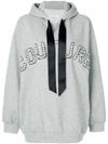 FORTE COUTURE FORTE DEI MARMI COUTURE COUTURE HOODIE - GREY,FCSS1812724633