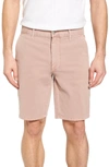 Joe's Brixton Trim Fit Straight Leg Shorts In Adobe Rose