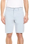 Joe's Brixton Trim Fit Straight Leg Shorts In Soft Grey