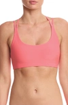 Commando Butter Strappy Bralette In Coral