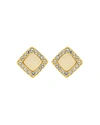 ADORE RESIN & PAVE STUD EARRINGS,5375573