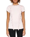 TED BAKER TULOULA LACE-TRIMMED TEE,WH8WGW1TTULOULA95-NA