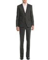 GIVENCHY Two-Button Suit, Charcoal