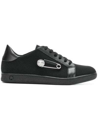 Versus Safety Pin Trainers - Black