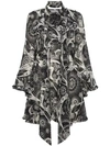 CHLOÉ kaleidoscope-print bell-sleeve dress,CHC18SRO7632112500134