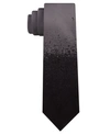 CALVIN KLEIN MEN'S DIP DYE SKINNY SILK TIE