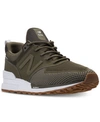 NEW BALANCE MEN'S 574 SPORT KNIT CASUAL SNEAKERS FROM FINISH LINE