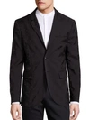 JOHN VARVATOS Wool-Blend Versatile Jacket,0400095947955