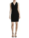 ELIE TAHARI Sleeveless Zip-Front Dress,0400097378872