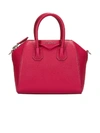 Givenchy Antigona Mini Leather Bag In Fucsia