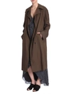 HAIDER ACKERMANN TRENCH COAT WITH RAGLAN SLEEVES,183-5102 153035