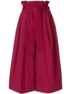 FORTE FORTE BELTED WIDE LEG CULOTTES,5541MYPANTS12736755