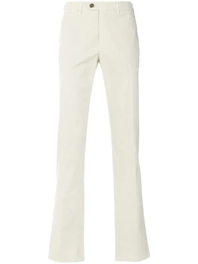 Canali Tailored Trousers In Neutrals