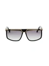 CAZAL 62MM Oversized Bar-Top Sunglasses