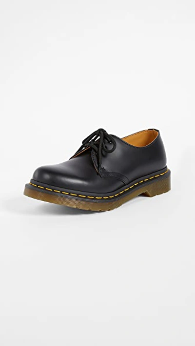 DR. MARTENS' 1461 3 EYE OXFORDS BLACK,DRMAR30096