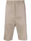 NEIL BARRETT drop-crotch shorts,BPA470G08912734622