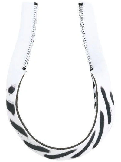 Off-white Industrial Graffiti Sunglasses Strap In White