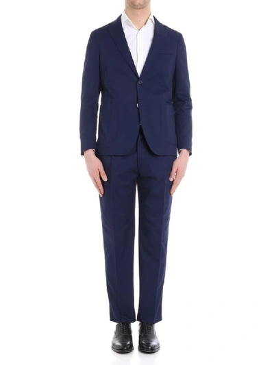 The Gigi Blue Polyester Suit