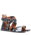 GIVENCHY Studded leather sandals,P00287099