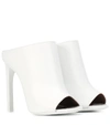 GIVENCHY LEATHER OPEN-TOE MULES,P00287044
