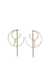 JUSTINE CLENQUET OPENING CEREMONY ALI EARRINGS,ST205462