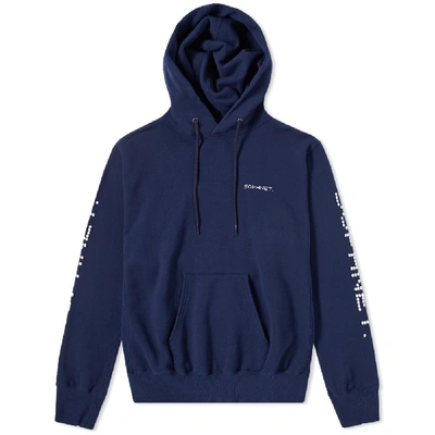 Sophnet . Authentic Logo Pullover Hoody In Blue