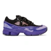 RAF SIMONS Purple & Black adidas Originals Edition Ozweego III Sneakers,B22539