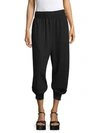 Marc Jacobs Tapered-legs Pull-on Jogger Pants In Black