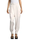Marc Jacobs Tapered-legs Pull-on Jogger Pants In Ivory
